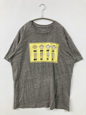 Tシャツ/カットソー/トップス/グレー/M