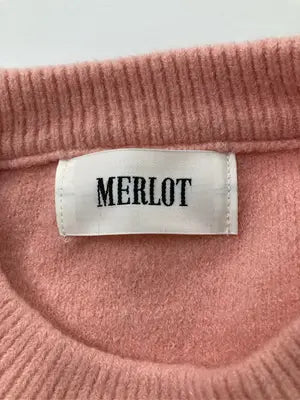 merlot/メルロー/ニット/セーター/トップス/ピンク/FREE