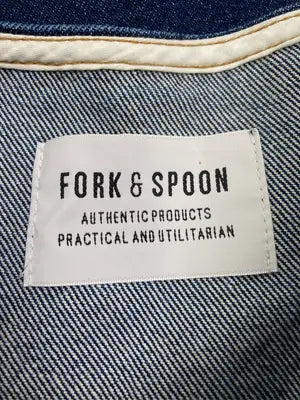 FORK&SPOON/フォークアンドスプーン/デニムジャケット/ジャケット/アウター/ブルー