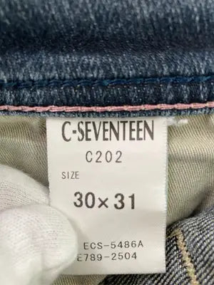 C-SEVENTEEN/シーセブンティーン/デニムパンツ/パンツ/ブルー/30x31