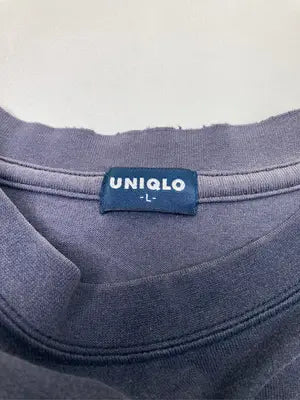 UNIQLO/ユニクロ/Tシャツ/カットソー/トップス/ブラック/L
