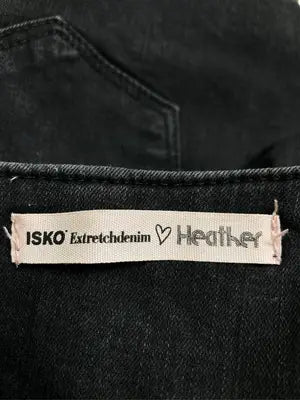 Heather/ヘザー/デニムパンツ/パンツ/ブラック/S