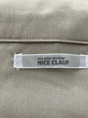 one after another NICE CLAUP/ワンアフターアナザーナイスクラップ/シャツワンピース/ワンピース/ドレス/ベージュ/F