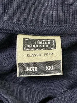JAMES & NICHOLSON/ポロシャツ/トップス/ネイビー/XXL