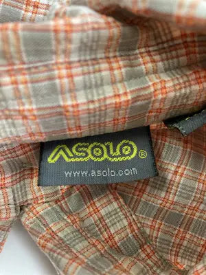 ASOLO/シャツ/ブラウス/トップス/オレンジ/M