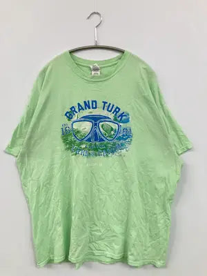 GILDAN/ギルダン/Tシャツ/カットソー/トップス/ライトグリーン/2XL