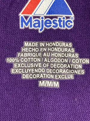Majestic/マジェスティック/Tシャツ/カットソー/トップス/パープル/M