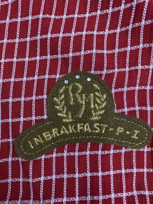 INBRAKFAST･P･I/シャツ/ブラウス/トップス/レッド/M