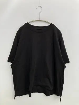 Tシャツ/カットソー/トップス/ブラック/LL