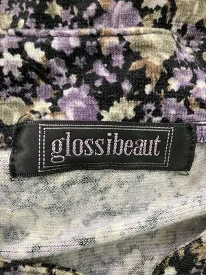 glossibeaut/シャツ/ブラウス/トップス/ブラック/L
