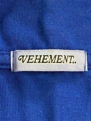 VEHEMENT/Tシャツ/カットソー/トップス/ブルー/M