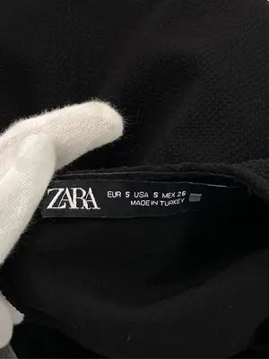 ZARA/ザラ/Tシャツ/カットソー/トップス/ブラック/USA S
