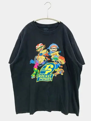 nickelodeon/ニコロデオン/Tシャツ/カットソー/トップス/ブラック/XL