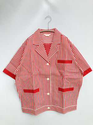 persole/シャツ/ブラウス/トップス/レッド/3L