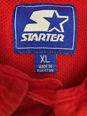 STARTER/スターター/Tシャツ/カットソー/トップス/レッド/XL