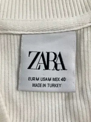 ZARA/ザラ/ニット/セーター/トップス/ホワイト/M
