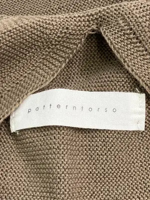 patterntorso/ニット/セーター/トップス/ブラウン