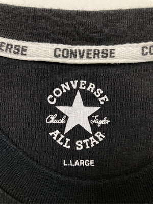 CONVERSE/コンバース/Tシャツ/カットソー/トップス/ブラック/L.LARGE