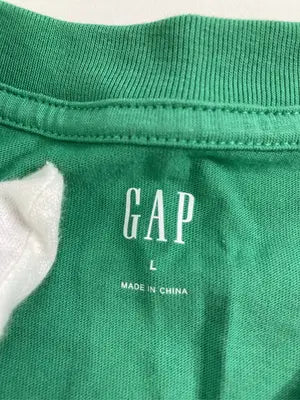 GAP/ギャップ/Tシャツ/カットソー/トップス/グリーン/L