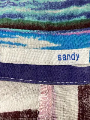 sandy/シャツワンピース/ワンピース/ドレス/パープル/F