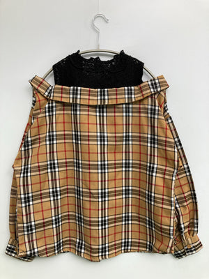 Coquette/コケット/シャツ/ブラウス/トップス/ベージュ/M