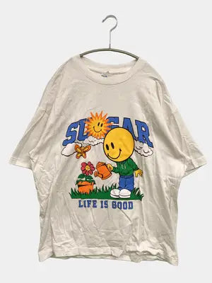inflation/Tシャツ/カットソー/トップス/ホワイト/M