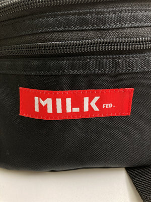 MILK FED./ミルクフェド/ボディバッグ/ウエストポーチ/バッグ/ブラック