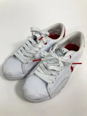 Polo Ralph Lauren/ポロラルフローレン/スニーカー/シューズ/ホワイト/23.5CM