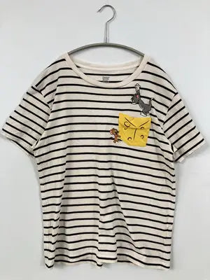 Design Tshirts Store graniph/デザインティーシャツストアーグラニフ/Tシャツ/カットソー/トップス/ホワイト/S