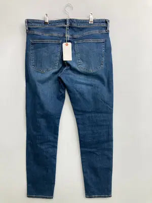 UNIQLO JEANS/ユニクロジーンズ/デニムパンツ/パンツ/ブルー/35(89cm)