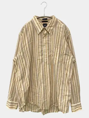 GAP/ギャップ/シャツ/ブラウス/トップス/ベージュ/L