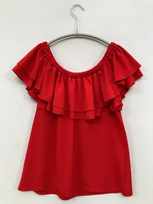 CECIL McBEE/セシルマクビー/その他トップス/トップス/レッド/M