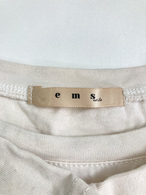 ems/エムズエキサイト/Tシャツ/カットソー/トップス/ホワイト/F