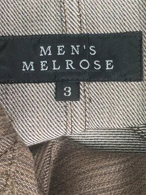 MEN'S MELROSE/テーラードジャケット/ジャケット/アウター/ブラウン/3