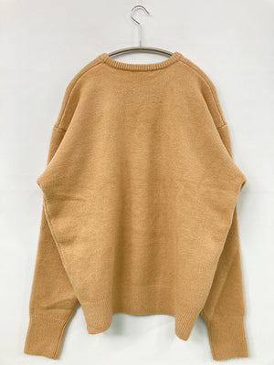 mimi toujours/ミミトゥジュール/ニット/セーター/トップス/ベージュ/M