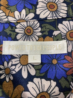 POWER TO THE PEOPLE/パワートゥザピープル/シャツ/ブラウス/トップス/その他/L
