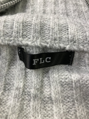 FLC/ニット/セーター/トップス/グレー/M