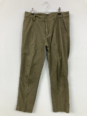 3can4on/サンカンシオン/チノパンツ/パンツ/カーキ/1