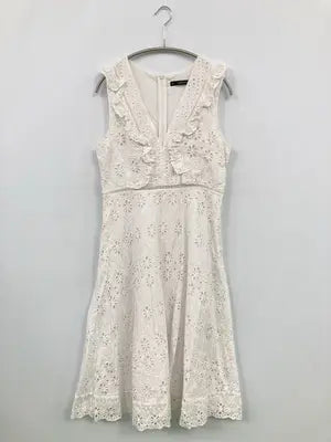 ZARA BASIC/ザラベーシック/ワンピース/ワンピース/ドレス/ホワイト/L