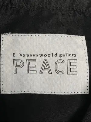 E hyphen world gallery peace/イーハイフンワールドギャラリーピース/ナイロンジャケット/ジャケット/アウター/ブラック/F