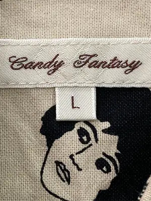 Candy Fantasy/キャンディファンタジー/シャツ/ブラウス/トップス/ベージュ/L