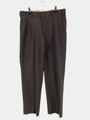 スラックス/パンツ/グレー/胴囲88cm　また下丈78cm