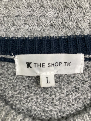 THE SHOP TK/ザショップティーケー/ニット/セーター/トップス/グレー/L