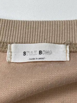 STYLE BONG/Tシャツ/カットソー/トップス/ベージュ