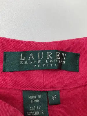 LAUREN RALPH LAUREN
/ローレン/スラックス/パンツ/レッド/4P