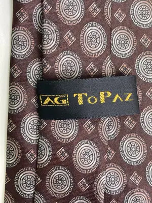 ToPAZ/ネクタイ/ファッション雑貨/ブラウン