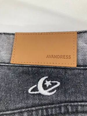 avandress/デニムパンツ/パンツ/グレー/3