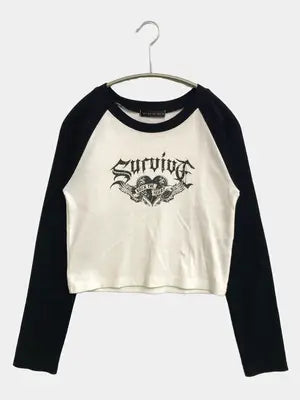 GORGE/ジョージ/Tシャツ/カットソー/トップス/ホワイト/F