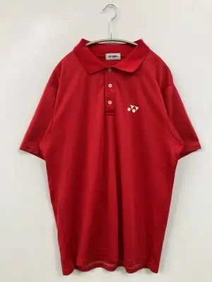 YONEX/ヨネックス/ポロシャツ/トップス/レッド/0