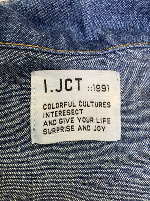 L.JCT/つなぎ/オールインワン/オールインワン・サロペット/ブルー/L